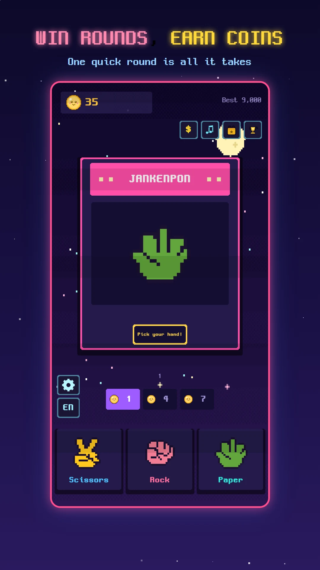 JanKenPon: Rock Paper Scissors screenshot