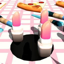 Lipstick Makeup Black Hole icon